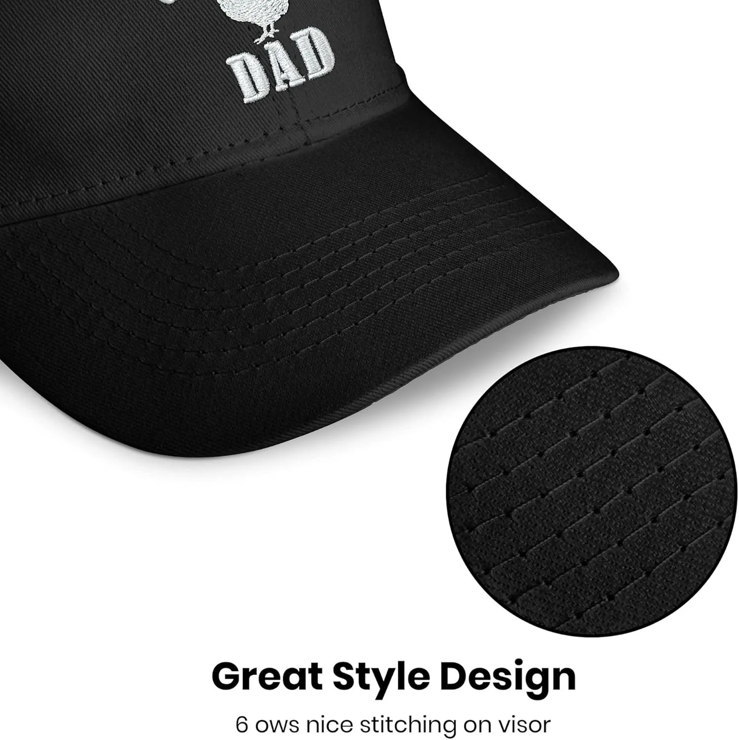 Baseball Caps Embroidered Adjustable Mesh Dad Hat Black Trucker Hats for Men and Women
