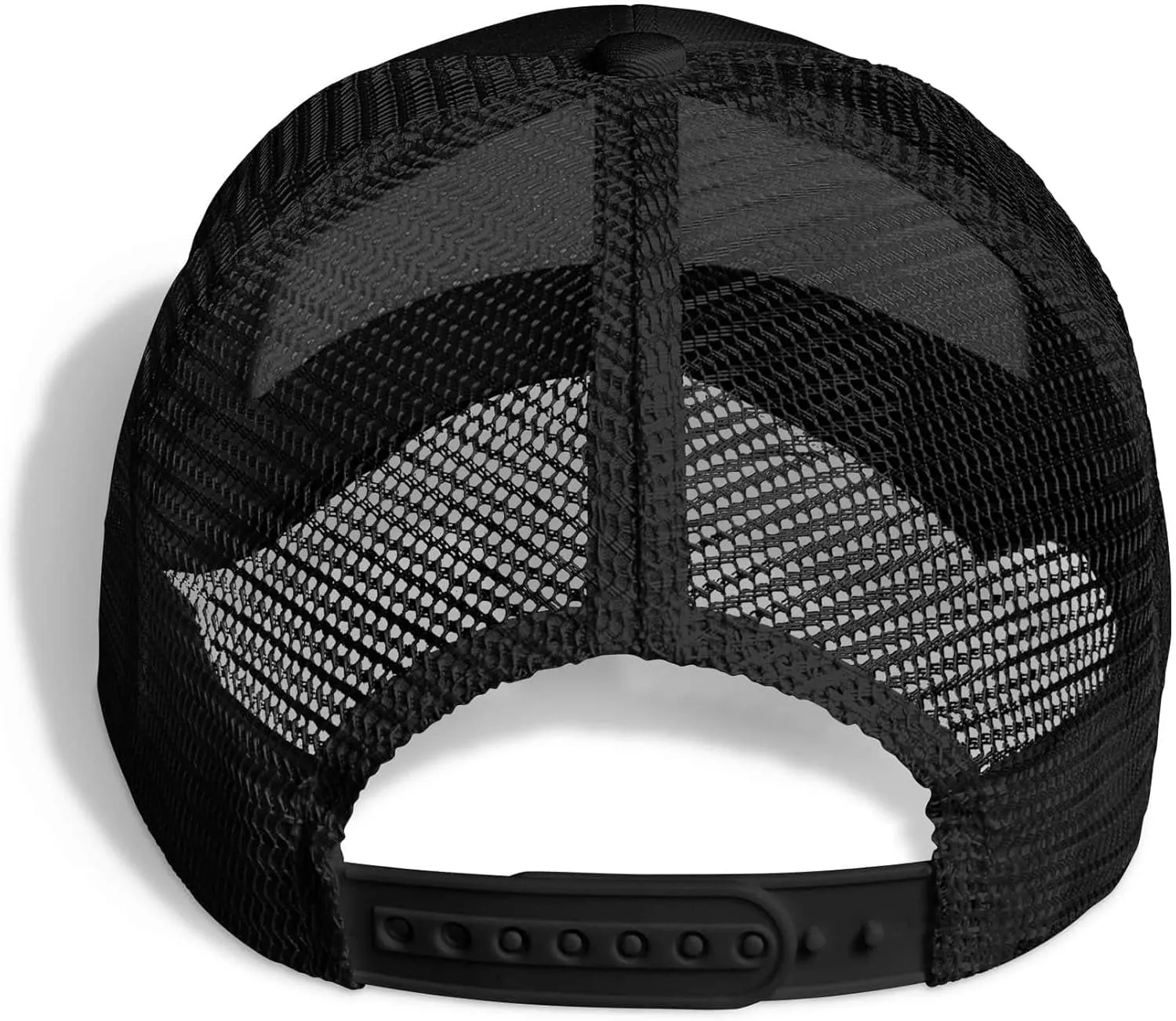 Baseball Caps Embroidered Adjustable Mesh Dad Hat Black Trucker Hats for Men and Women
