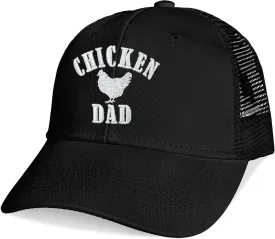 Baseball Caps Embroidered Adjustable Mesh Dad Hat Black Trucker Hats for Men and Women