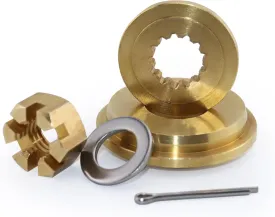 CAPTAIN Outboard Propeller Installation Hardware Kits fit Johnson Evinrude 40-140 HP Engines, Includes Thrust Washer, Spacer, Washer, Nut and Cotter Pin