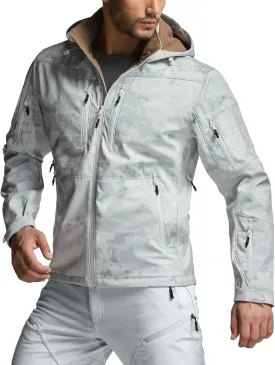 CQR Men's Fleece Lined Tactical Softshell Jackets, Lightweight Water Resistant Hunting Hiking Jacket, Winter Outdoor Jacket CQR Men's Fleece Lined Tactical Softshell Jackets, Lightweight Water Resistant Hunting Hiking Jacket, Winter Outdoor Jacket