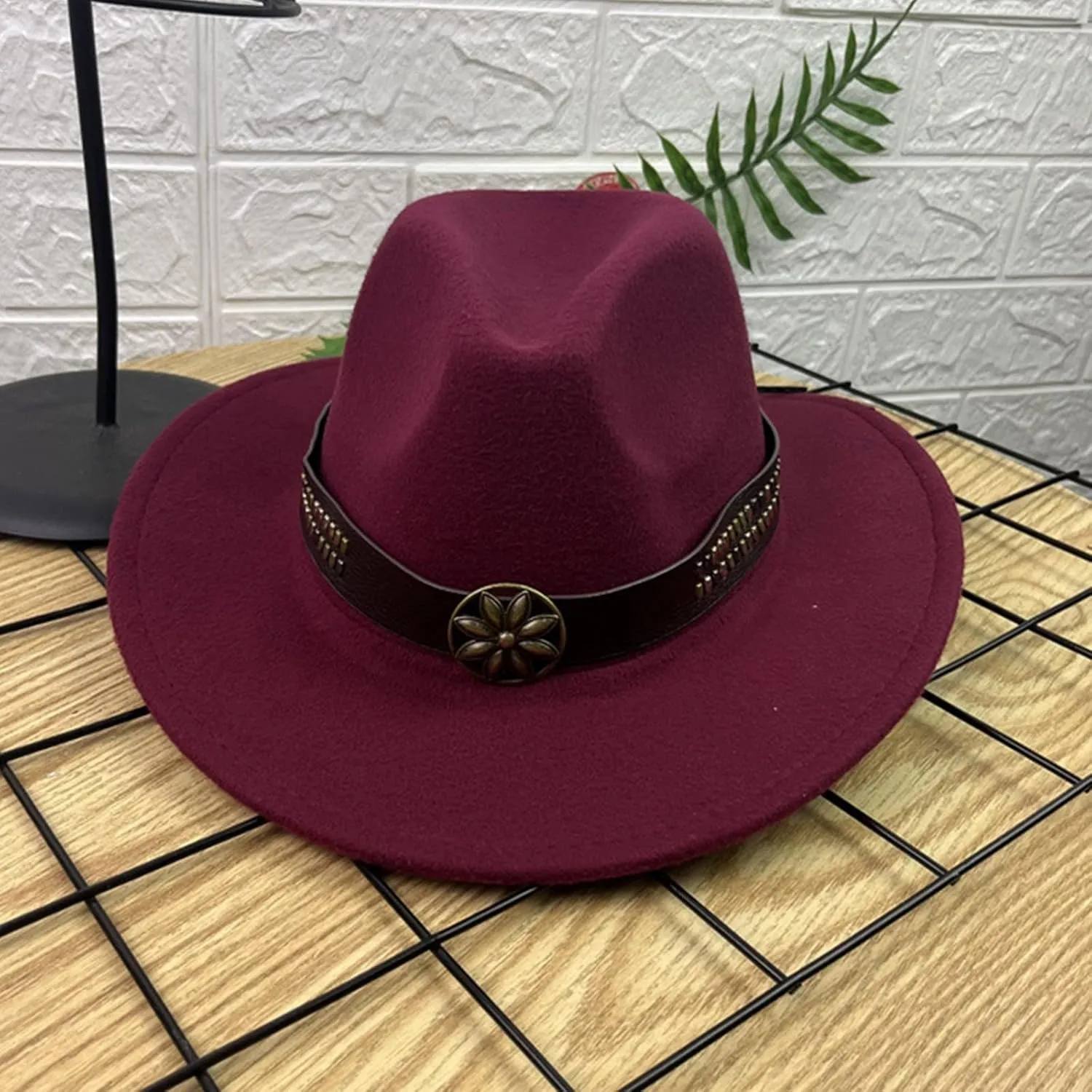 Fashionable Fedora Fedoras Men Wide for Women Dress Hat Women's and Hats Baseball Caps Cowboy Hats for Women Set