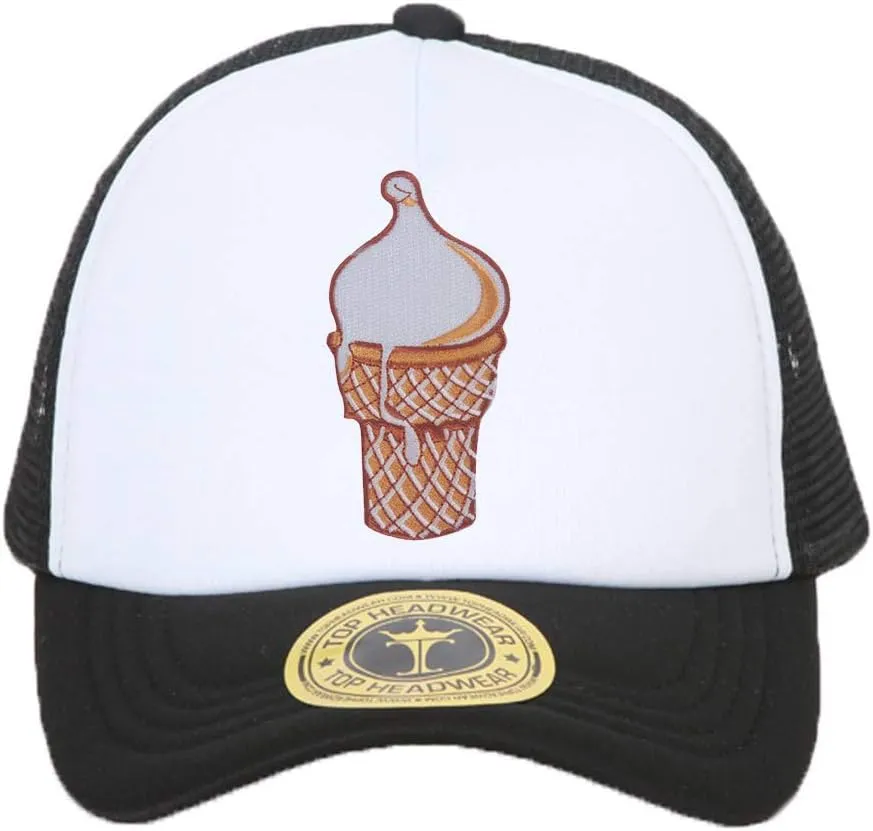 Gravity Trading Ice Cream Cone Patch Trucker Hat