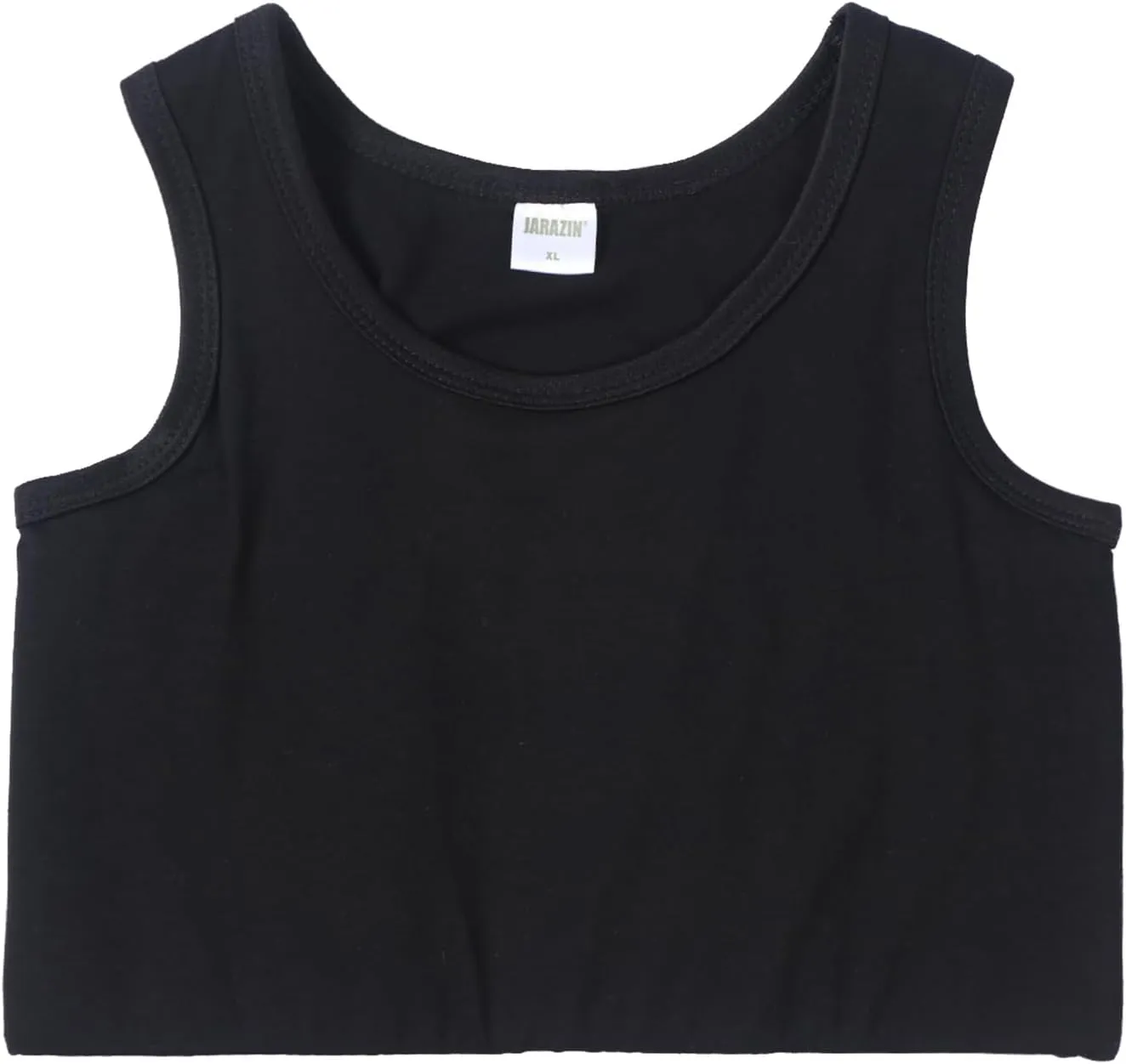 JARAZIN Women Transgender Tomboy FTM Pull On Closure Elastic Chest Binder Pullover Tank Top