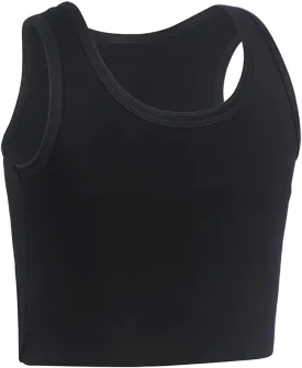 JARAZIN Women Transgender Tomboy FTM Pull On Closure Elastic Chest Binder Pullover Tank Top