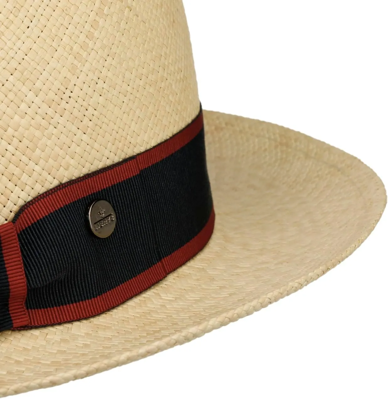Lierys Lodano Fedora Panama Hat Women/Men - Made in Italy