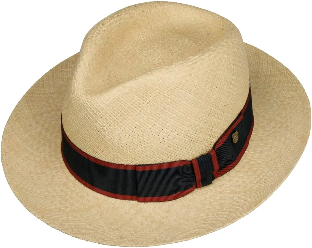 Lierys Lodano Fedora Panama Hat Women/Men - Made in Italy