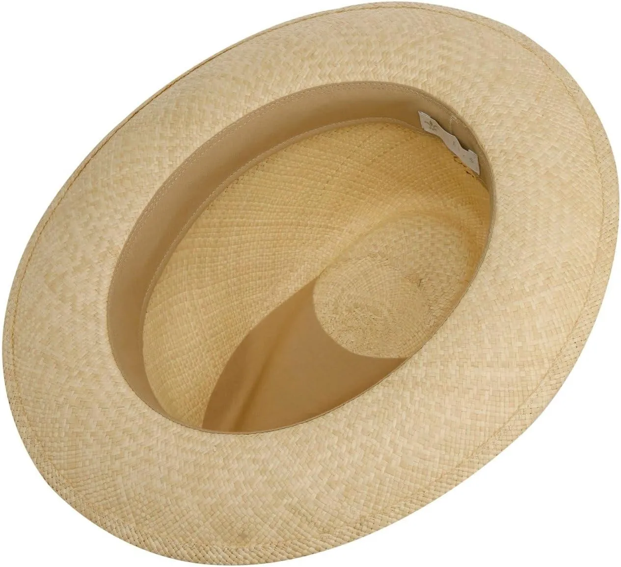 Lierys Lodano Fedora Panama Hat Women/Men - Made in Italy