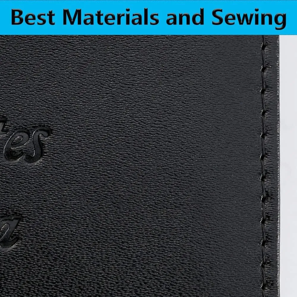 Passport Holder Cover Wallet Travel Essentials RFID Blocking Leather Card Case International Must Haves Travel Accessories for Women Men(101#Black)