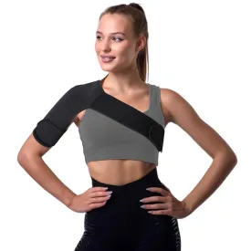 Shoulder Brace for Women, Shoulder Compression Sleeve, Adjustable and Can be Worn Under Clothes, Rotator Cuff for Pain Relief (Left shoulder women)