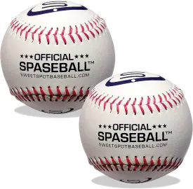 SweetSpot Plastic Baseball Spaseballs | Backyard Plastic Baseballs for Youth, Kids, Teens, and Adults