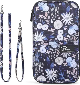 VanFn RFID Travel Passport Wallet, Family Passport Holder, Trip Document Organizer P.Travel Series