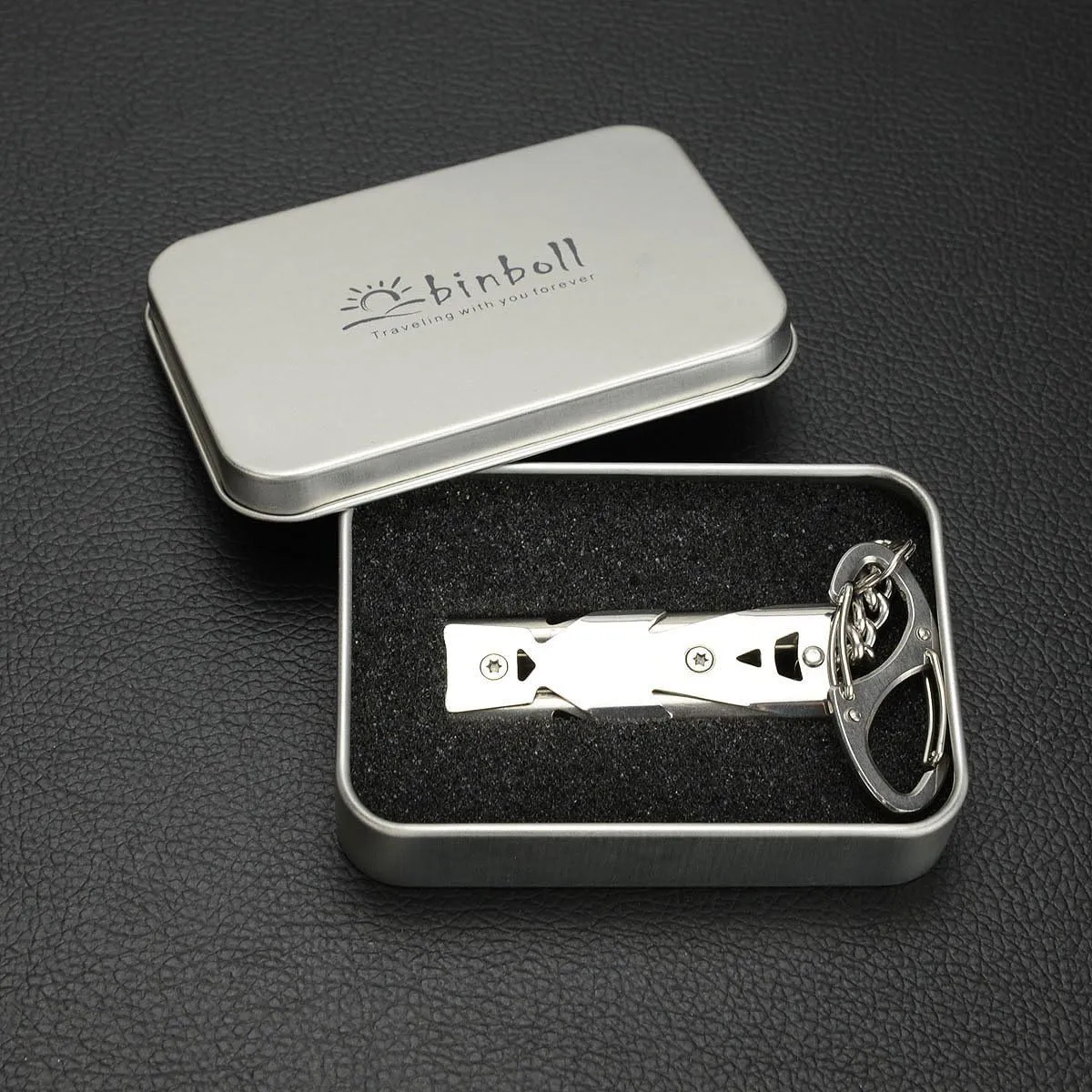Whistle Emergency Whistles Keychain Rape Whistle Stainless Steel High Decibel Whistles  