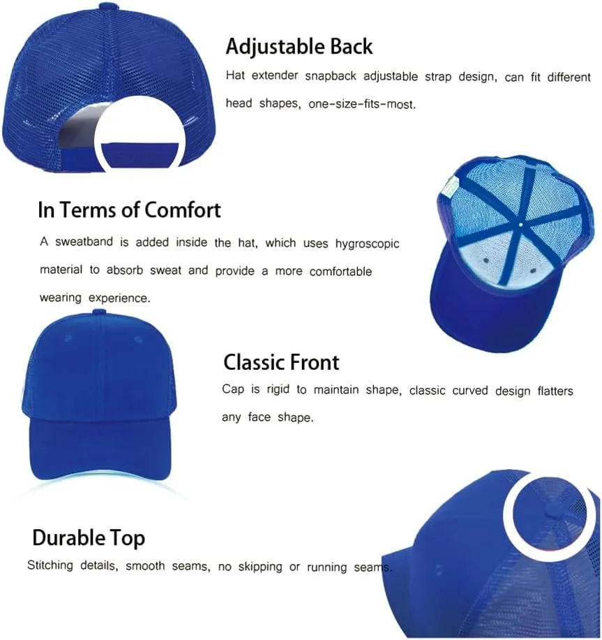 ZH 12 Pack Mesh Trucker Hats, Bulk Baseball Caps for Men and Women, Trucker Cap Wholesale
